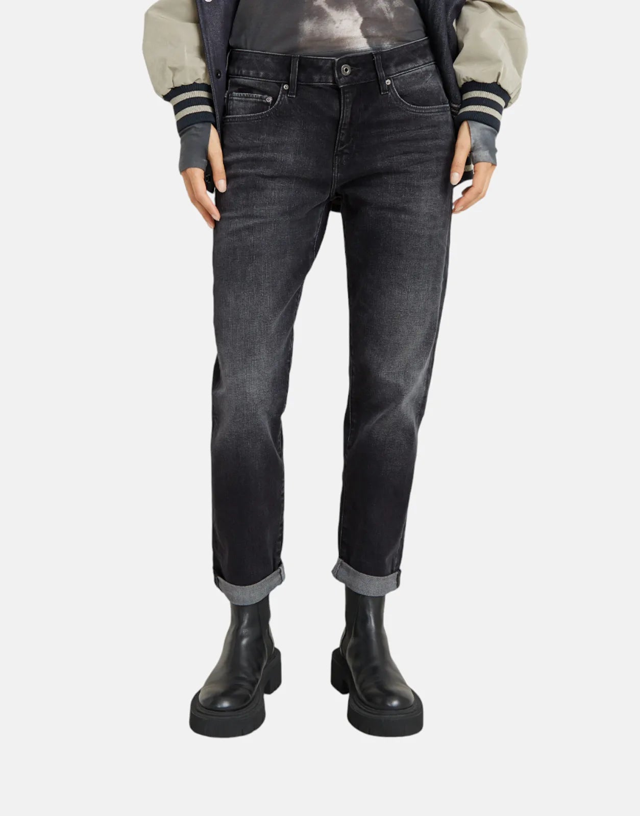 G-Star RAW Kate Boyfriend Basalt Jeans