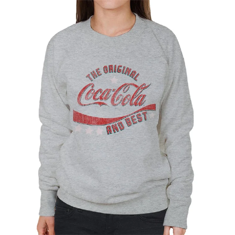 Coca Cola Stars The Original And The Best Women's Sweatshirt