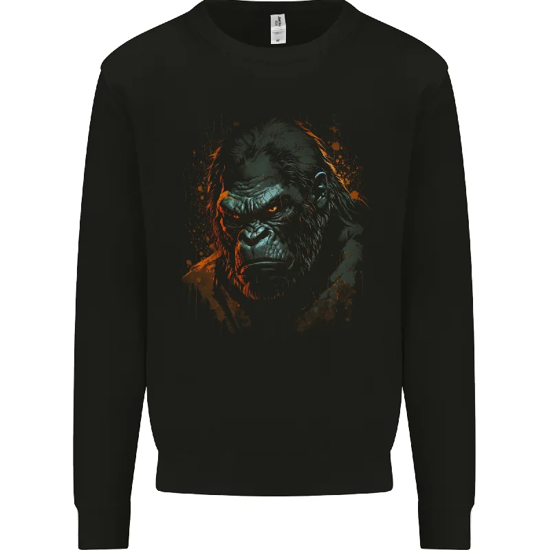 A Mean Gorilla Mens Sweatshirt Jumper