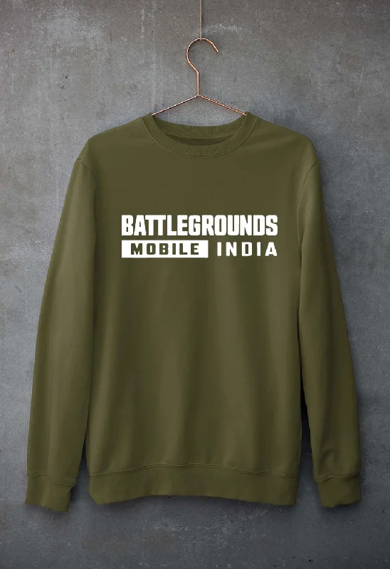 Battlegrounds Mobile India (BGMI) Unisex Sweatshirt for Men/Women