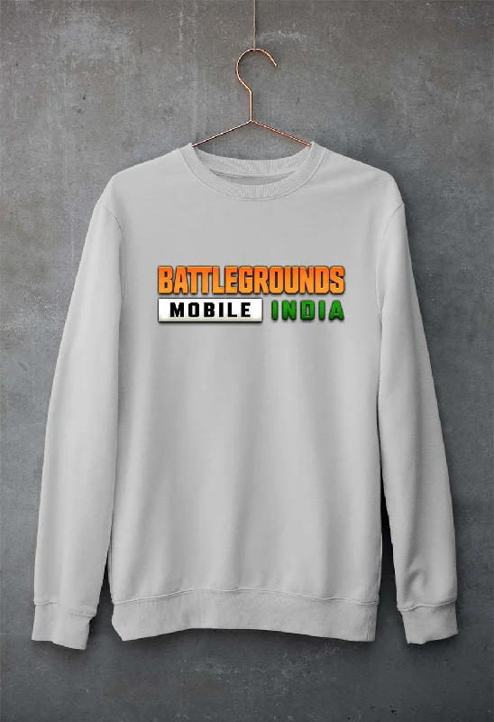 Battlegrounds Mobile India (BGMI) Unisex Sweatshirt for Men/Women