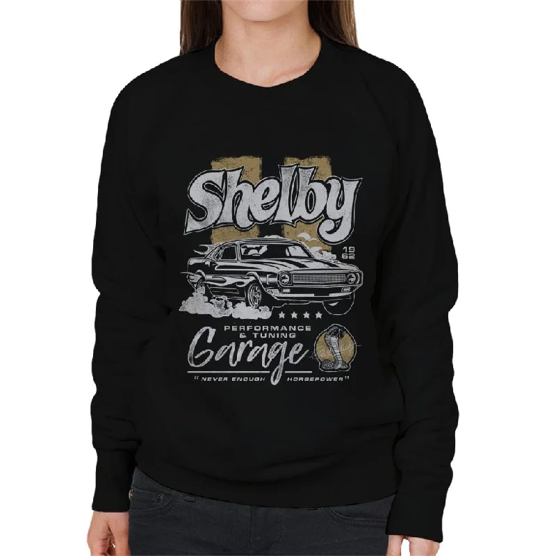 Shelby Performance And Tuning Garage Women's Sweatshirt