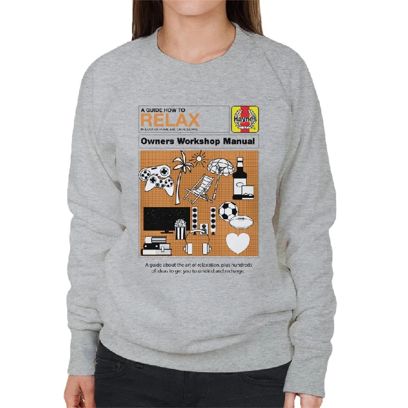 Haynes How To Relax Manual Women's Sweatshirt