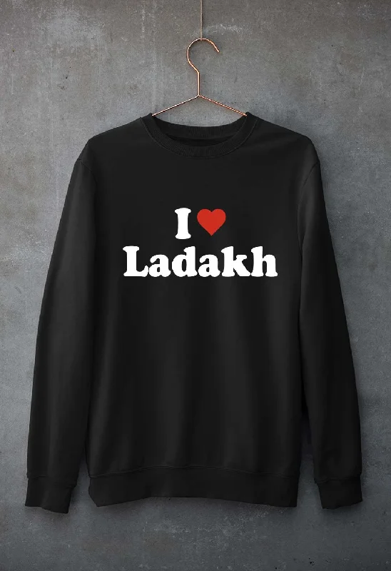 I Love Ladakh Unisex Sweatshirt for Men/Women