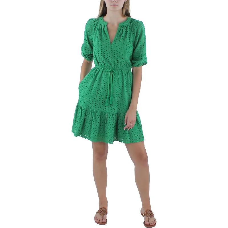 Womens Cotton Mini Dress