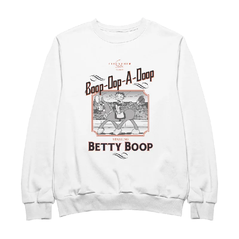 Betty Boop Starring In The Circus Women's Sweatshirt