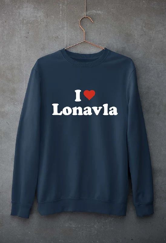 I Love Lonavla Unisex Sweatshirt for Men/Women