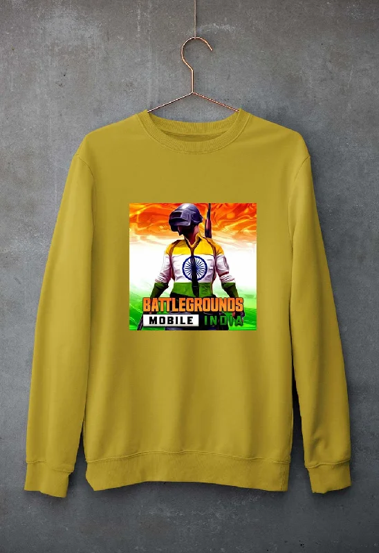 Battlegrounds Mobile India (BGMI) Unisex Sweatshirt for Men/Women