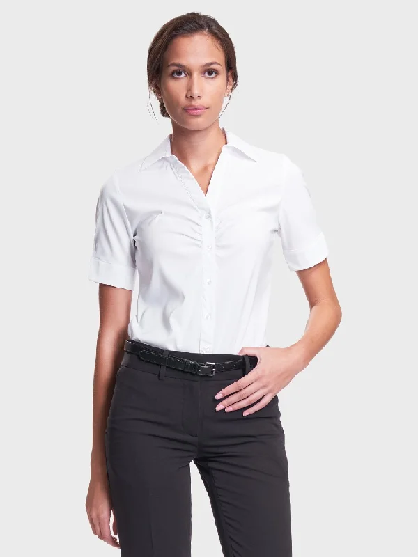 Ladies' Victoria Blouse - White