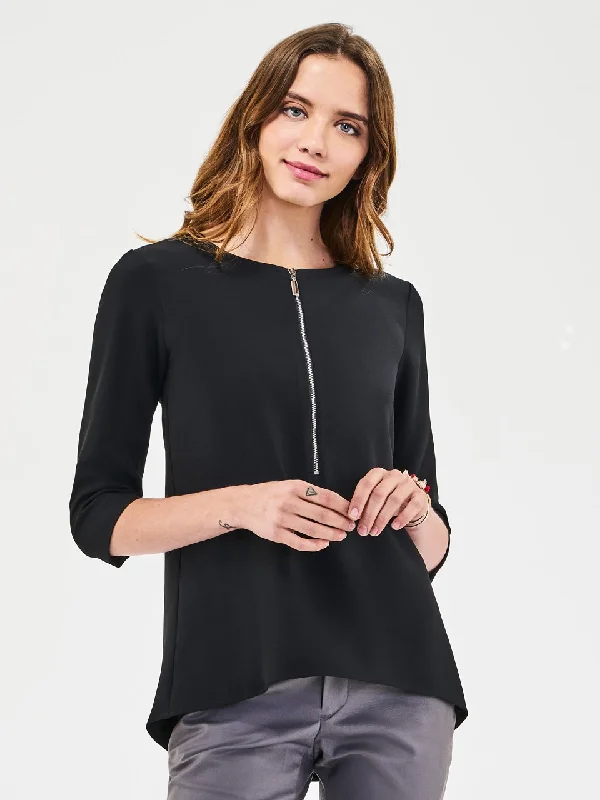 Ladies' Lina Blouse - Black