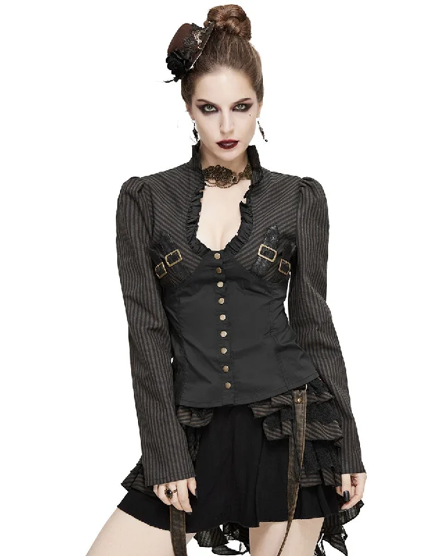 Devil Fashion Gavrielle Womens Steampunk Blouse