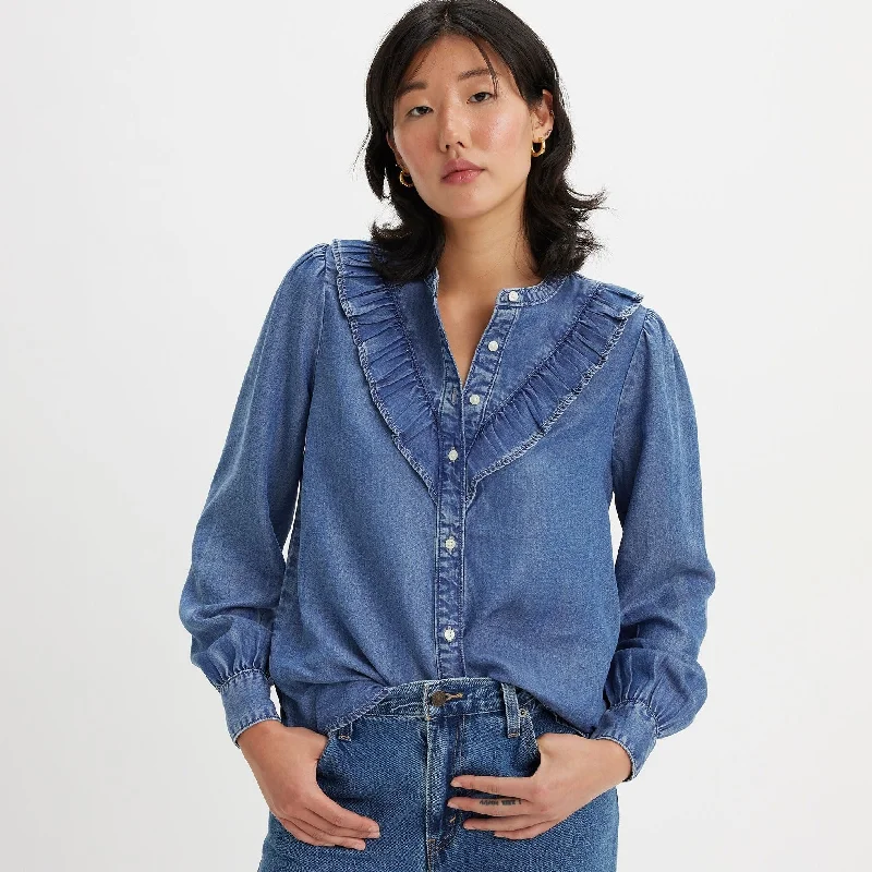 Levis Carinna Blouse Denim - Sizes S & S