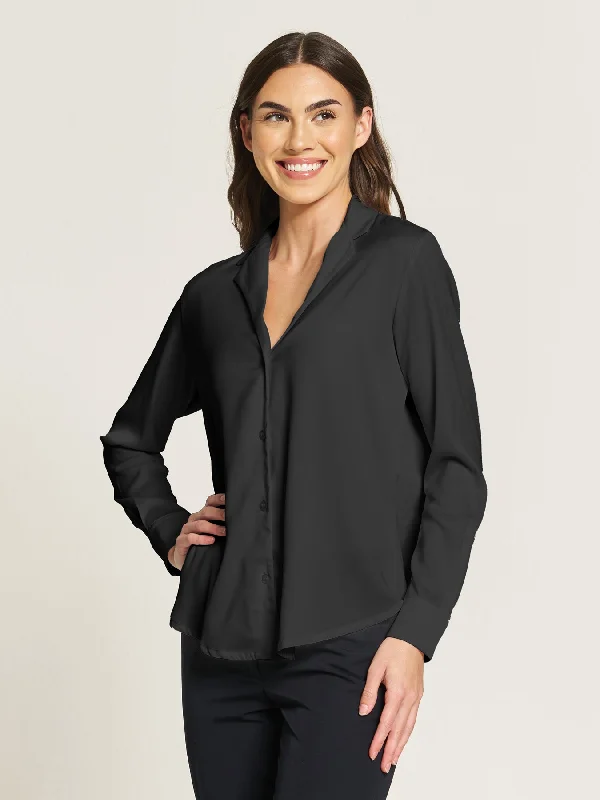 *NEW!  Coming Soon* Ladies' Gwyneth Blouse - Black