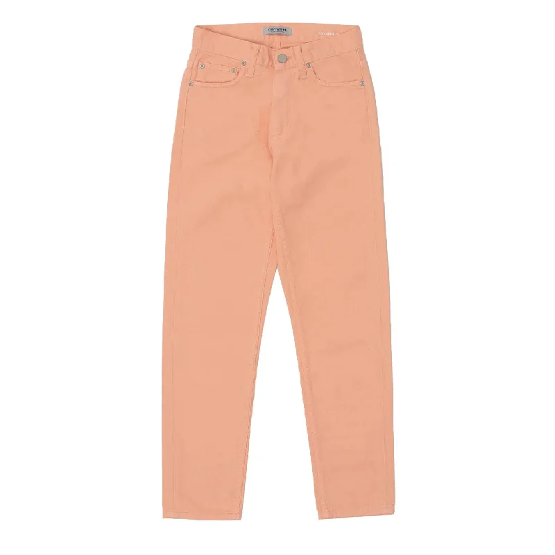 Carhartt WIP Womens Page Carrot Ankle Pant Peach