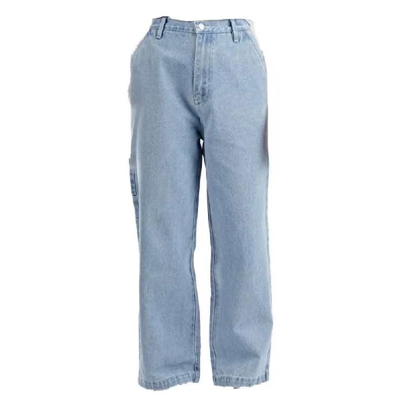 Santa Cruz Womens Pant Nolan Carpenter Pant - Light Blue Denim