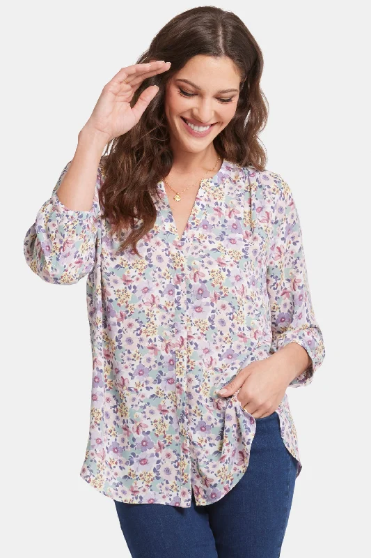 Pintuck Blouse - Michaela