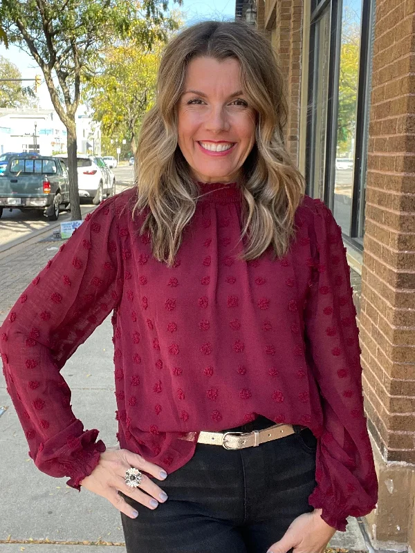 Cabernet Blouse