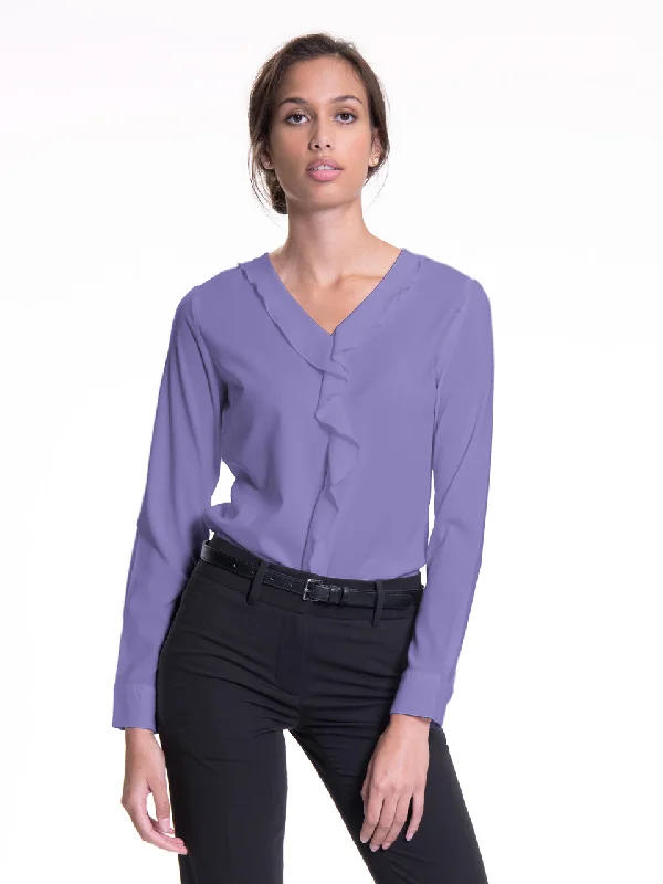 Ladies' Charlotte Blouse - Lavender