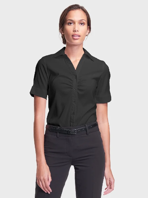 Ladies' Victoria Blouse - Black