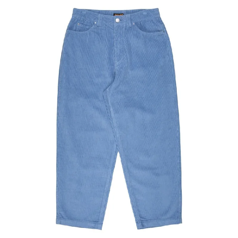 Santa Cruz Pant Big Pants - Crystal Blue Cord