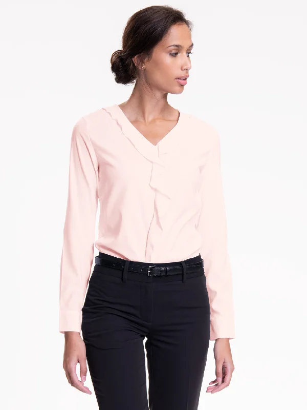 Ladies' Charlotte Blouse - Soft Pink