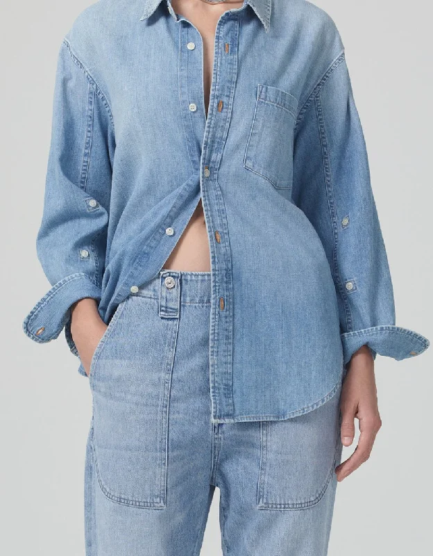 citizens of humanity kayla denim shirt