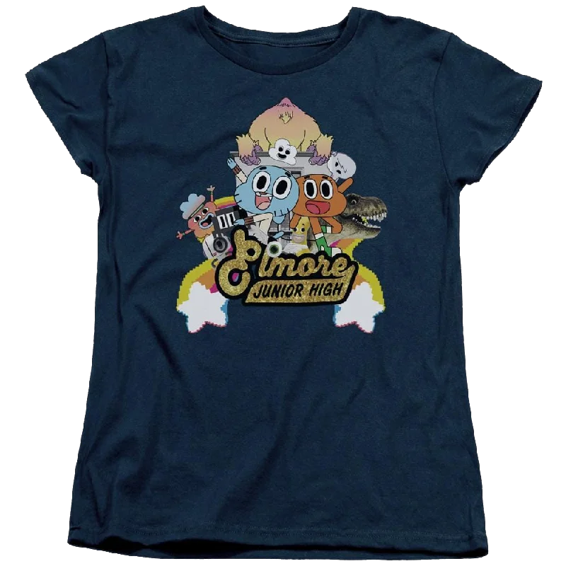 The Amazing World Of Gumball Elmore Junior High Women's T-Shirt