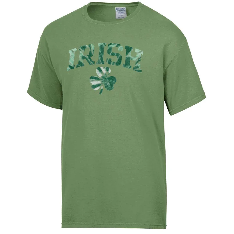 Tie Dye Irish Shamrock T-Shirt