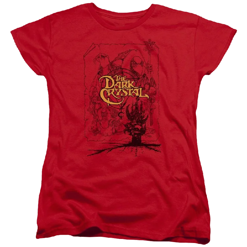 Dark Crystal Poster Lines - Women's T-Shirt