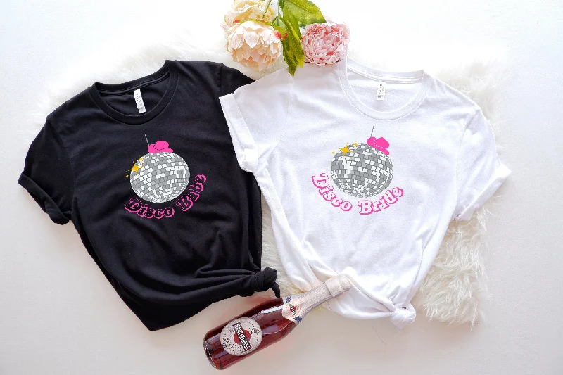 Disco Cowgirl Bachelorette Party Shirt