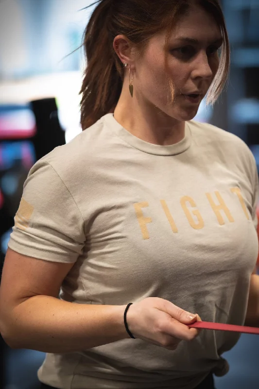 Fight Tee - Sand