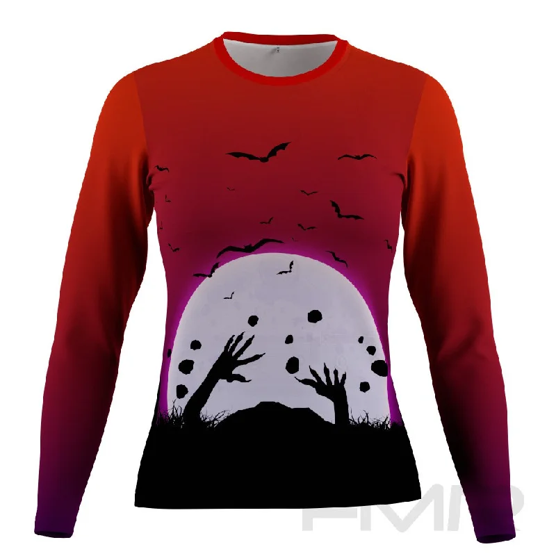 FMR Women's Scary Night Long Sleeve Running Shirt