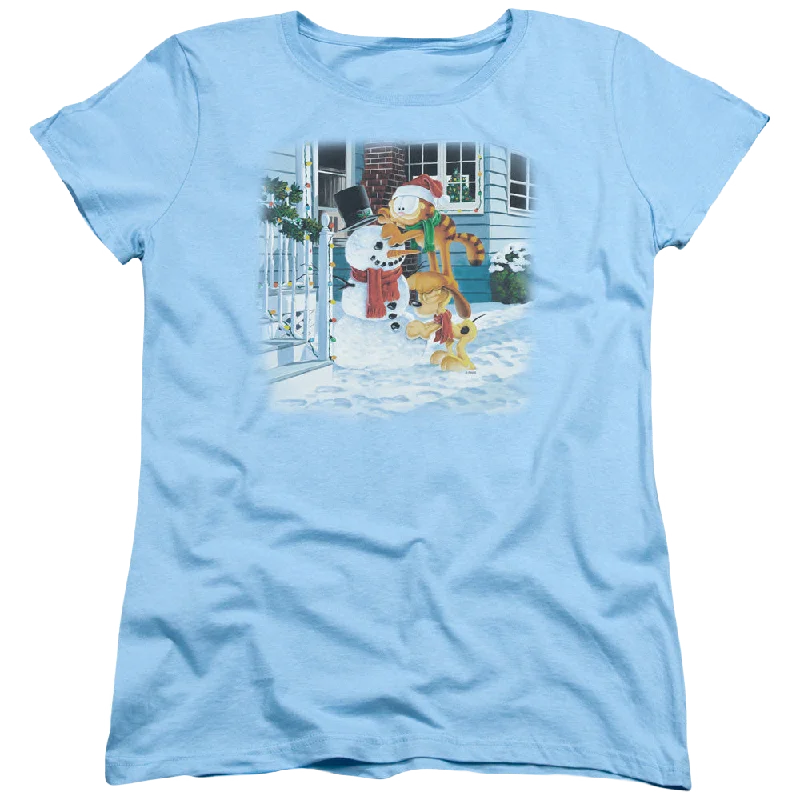 Garfield Snow Fun - Women's T-Shirt