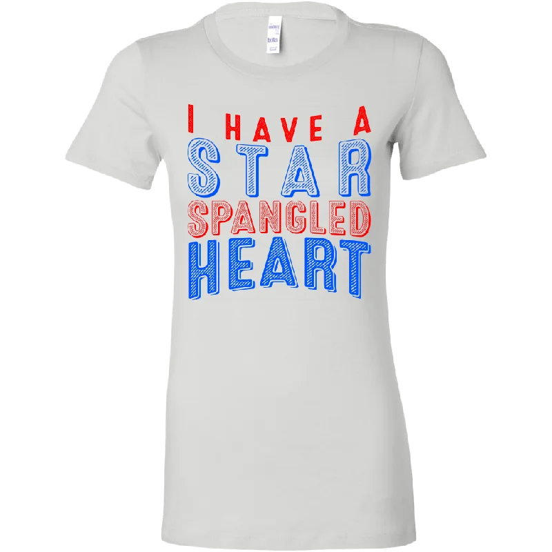 I Have a Star-Spangled Heart Women's T-shirt