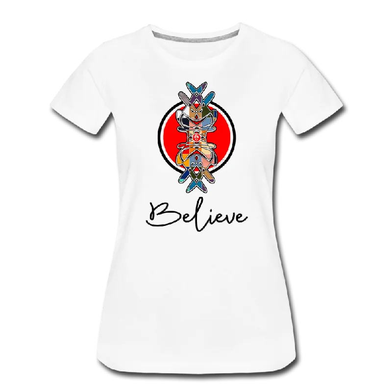 it's OON - Women "Believe" iCREATE T-Shirt - M1516