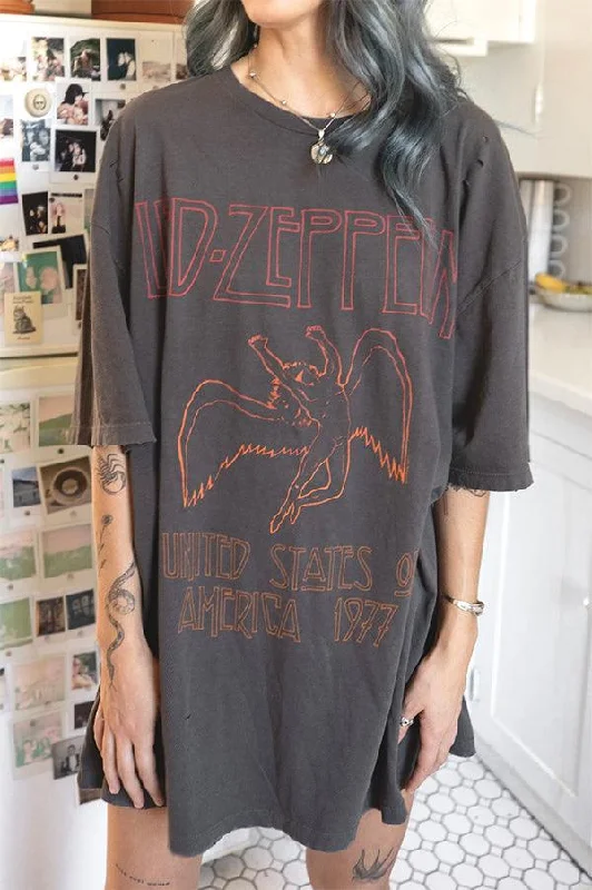 Led Zeppelin USA Tour 77' Oversized Tee