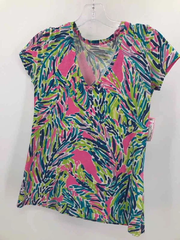 Pre-Owned Lilly Pulitzer Pink Size Small T-shirt