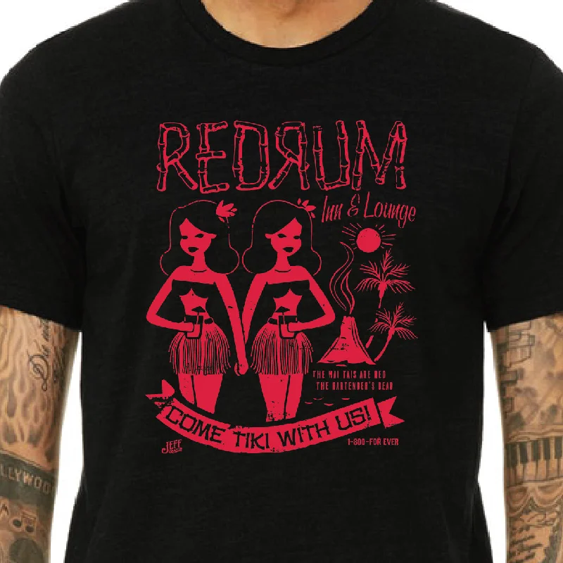 Red Rum Blacklight Reactive Unisex Tee