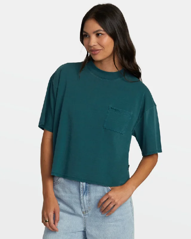 RVCA KINNEY TEE - PONDEROSA PINE