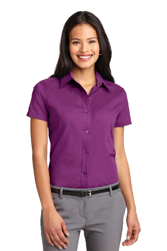 Port Authority Ladies Short Sleeve Easy Care  Shirt.  L508