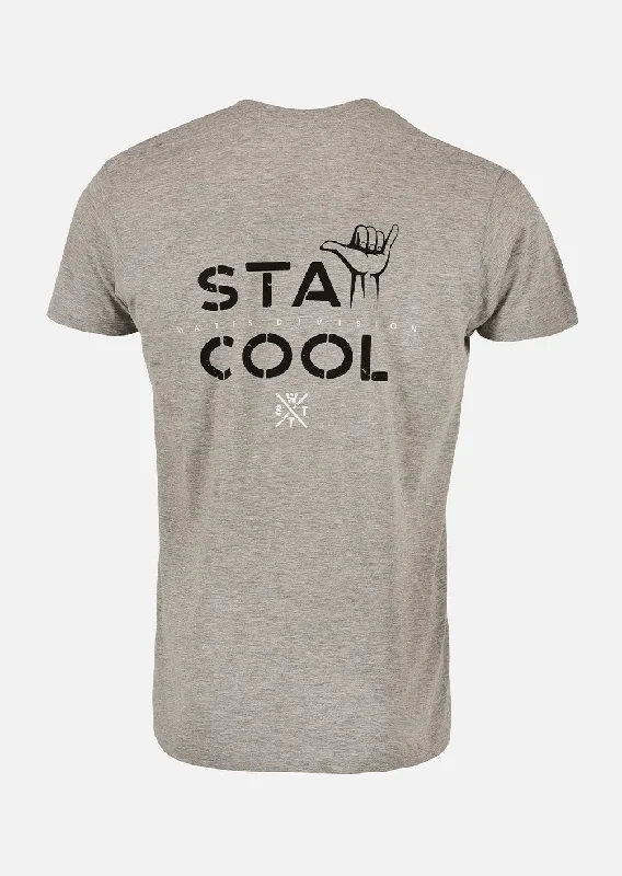 Tee-shirt Stay Cool - Gris Chiné