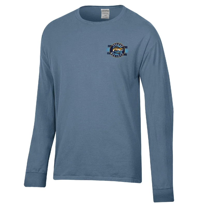 Toledo Walleye Saltwater Comfort Wash Long Sleeve T-shirt