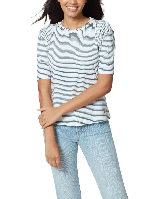 Womens Luna Pleated Panel T-Shirt