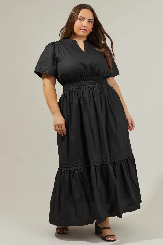 Belraj Poplin Maxi Dress Curve