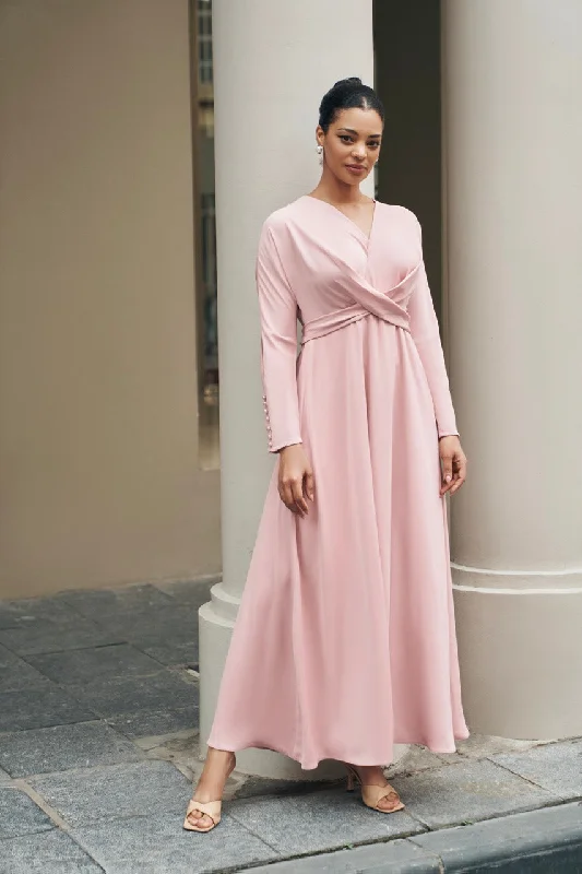 Tuscany Maxi Dress - Mauve