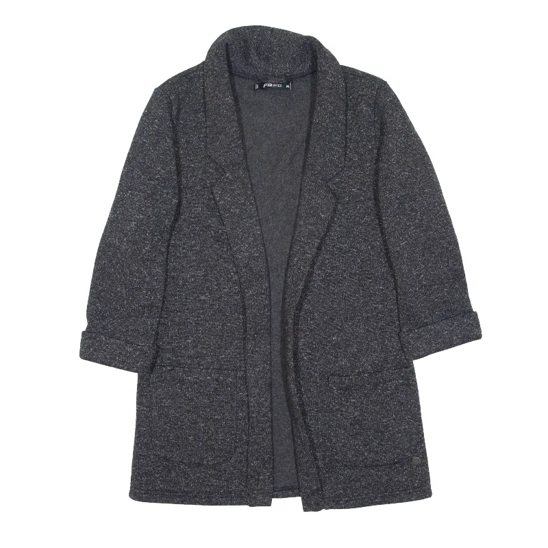 FB SISTER Cardigan Overcoat Jacket Grey Womens M