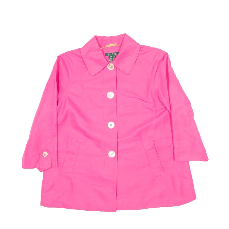 LAUREN RALPH LAUREN Overcoat Jacket Pink 90s Womens M