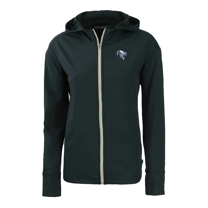 Ladies Villanova Wildcats Cutter & Buck Daybreak Eco Navy Full Zip Jacket