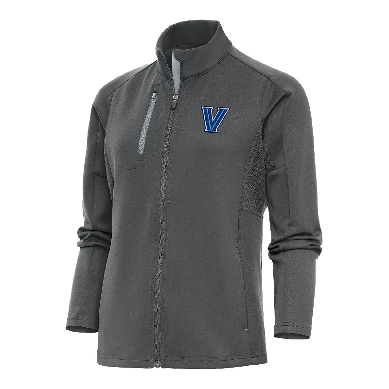 Ladies Villanova Wildcats Full Zip Generation Dark Grey Jacket