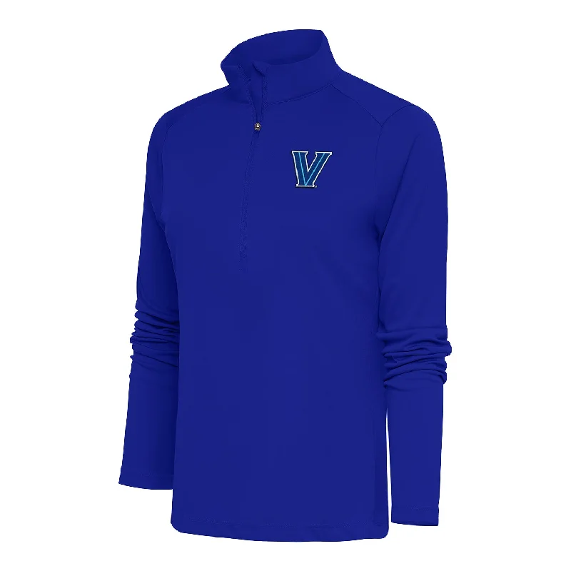 Ladies Villanova Wildcats 1/2 Zip Tribute Blue Jacket